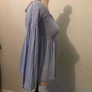 Long Sleeve Baby Doll Top